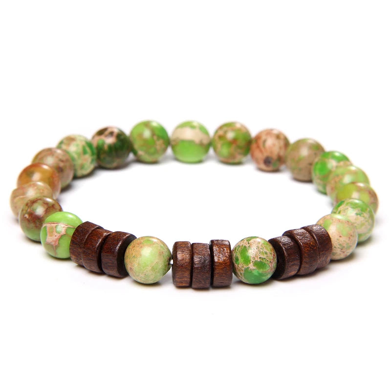 Pulseira em pedra olho de tigre