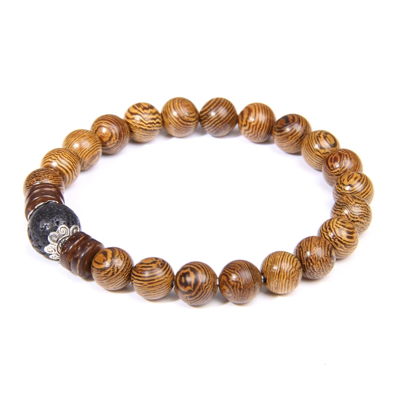 Pulseira em pedra olho de tigre