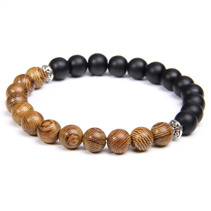 Pulseira em pedra olho de tigre