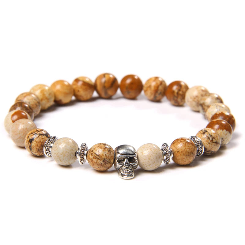 Pulseira em pedra olho de tigre