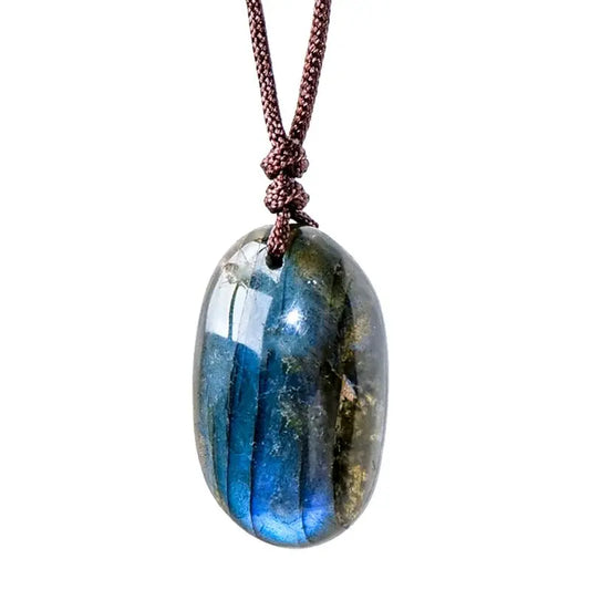 Pendente com Pedra labradorite